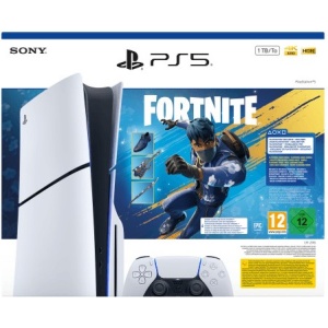 PlayStation 5 Slim 1TB Fortnite Bundle Disc Edition